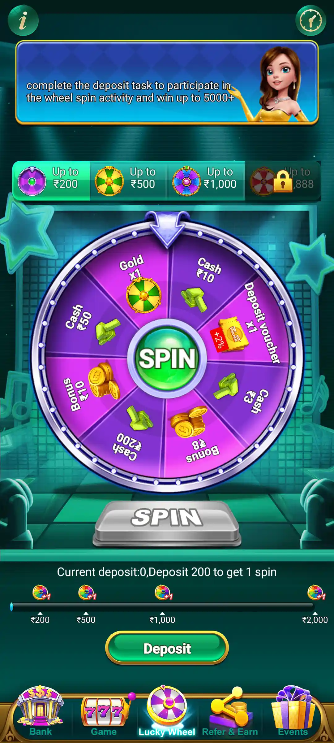 777 Game Lucky Wheel