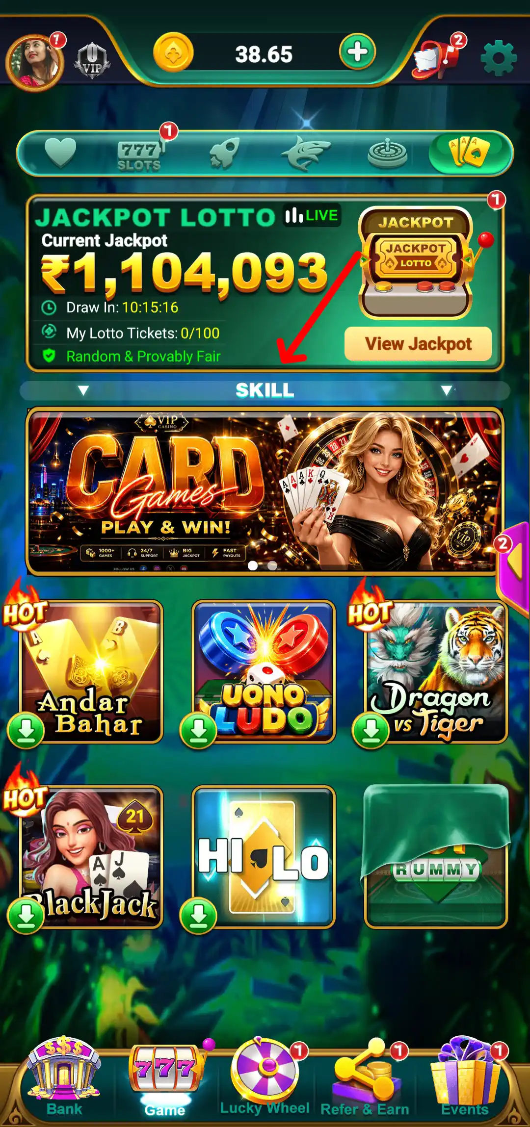 Joy Rummy Skill Games