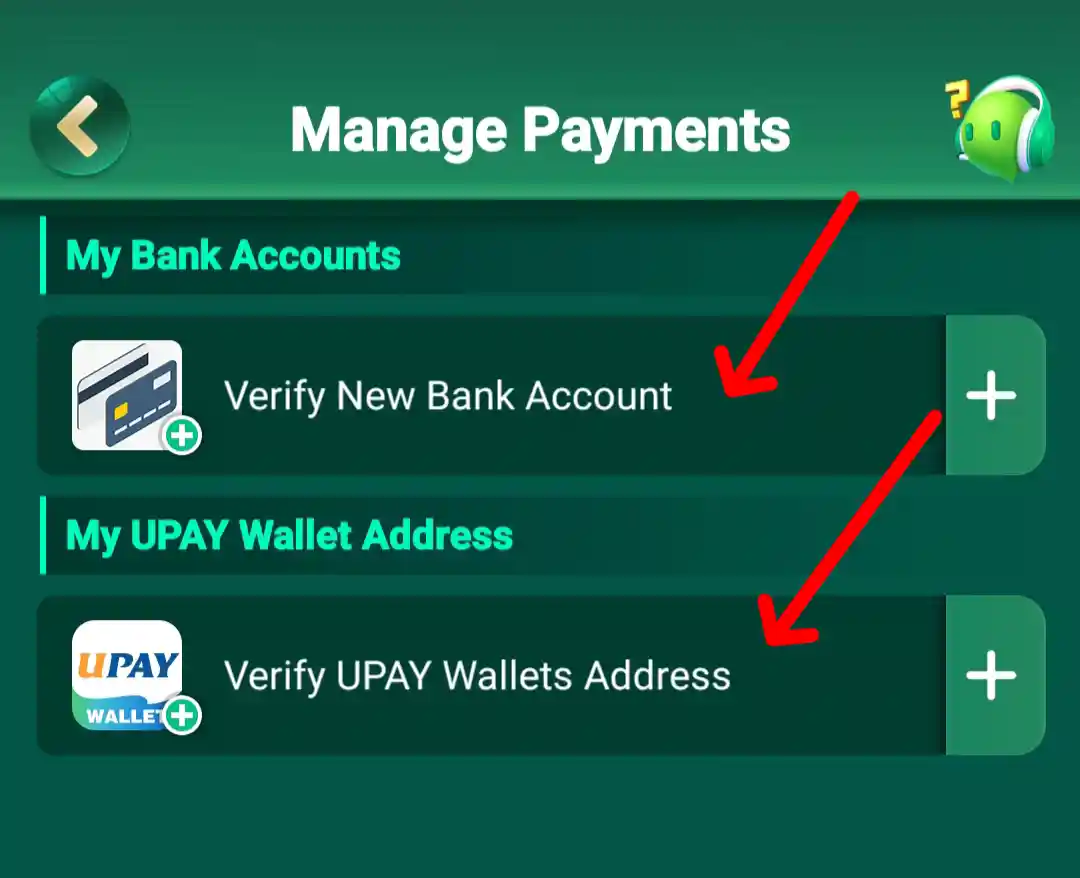 Rummy Ludo Manage Payments